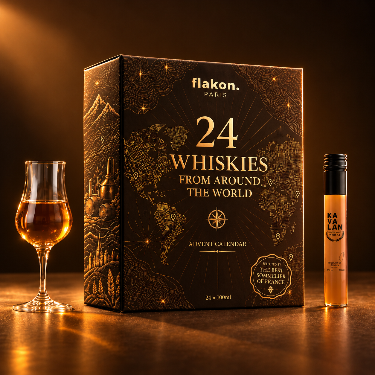 Whisky Advent Calendar - 24 Whiskies from France and the World
